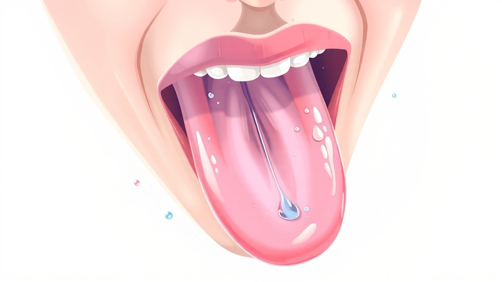 혀 건강, 어떻게 관리해야 할까요? (illustration 스타일)