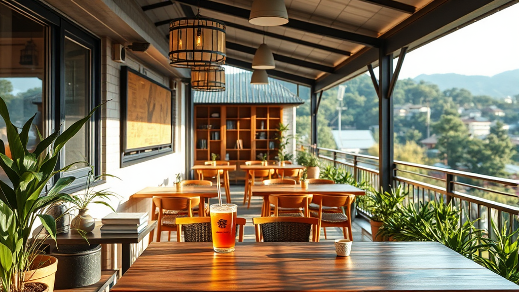 광양시 스터디카페 위치 및 정보 총정리 (realistic 스타일)