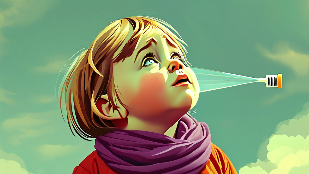 알레르기 비염의 흔한 증상 알아보기 (illustration 스타일)