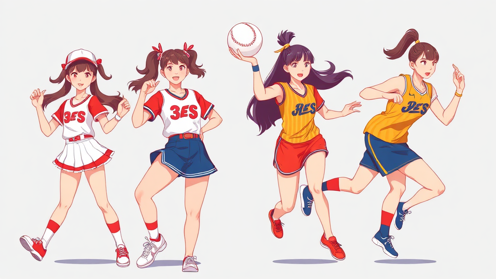 주요 선수 정보 & 활약상 (illustration 스타일)