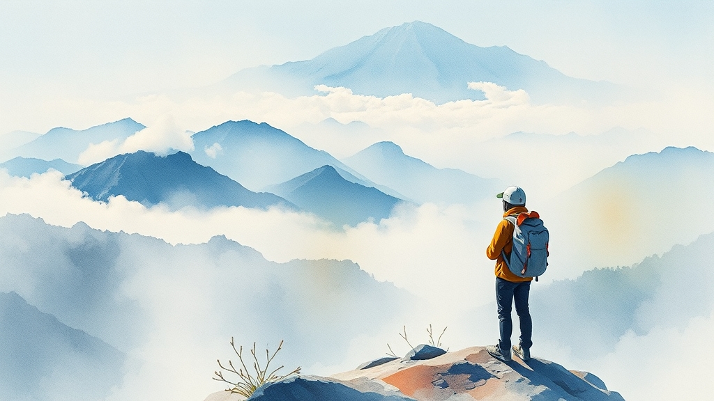 노고단 관련 추가 정보 (watercolor 스타일)