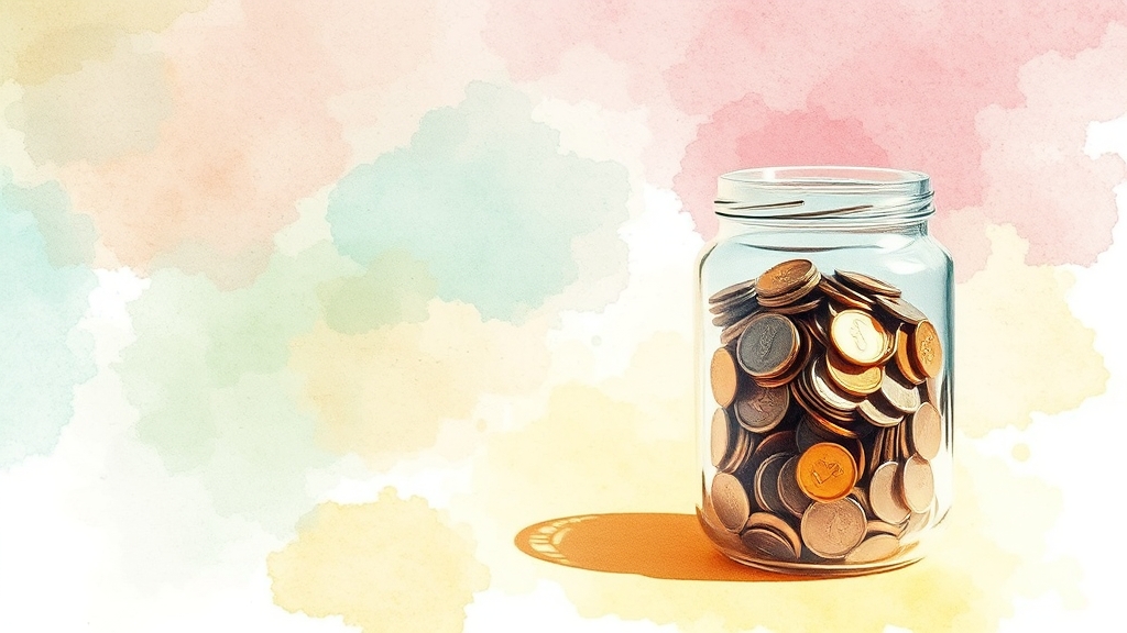 왜 3통장 시스템일까? (watercolor 스타일)