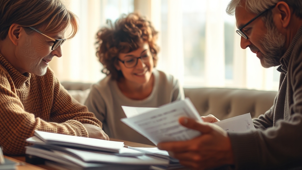 상속세 신고, 어떻게 해야 할까? (realistic 스타일)