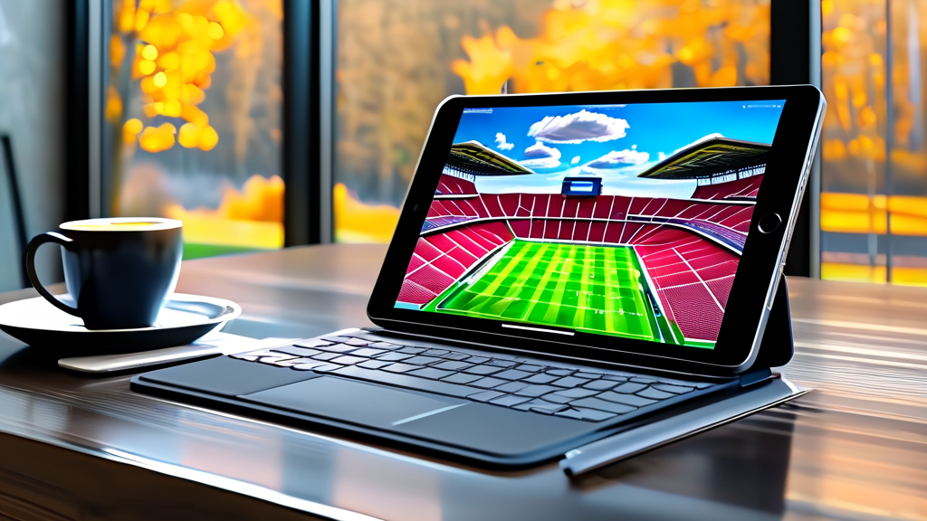 공부와 엔터테인먼트를 동시에, 분할화면의 힘 (realistic 스타일)