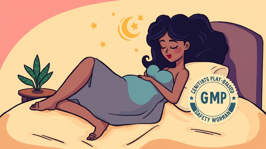 멜라토닌 선택 가이드 (cartoon 스타일)