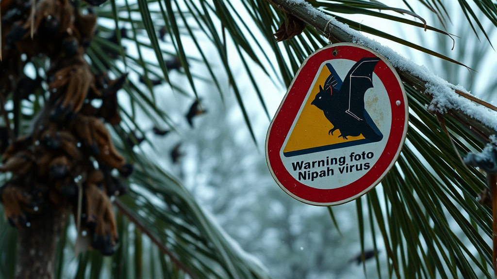 니파 바이러스, 현재 상황은? (realistic 스타일)