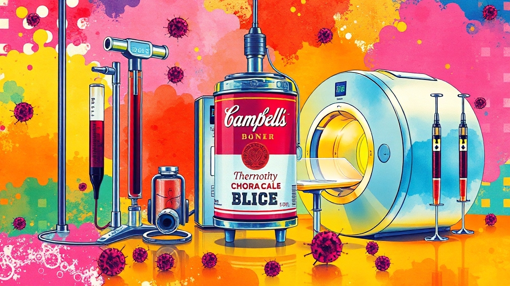 암보험, 주요 보장 내용은? (popart 스타일)