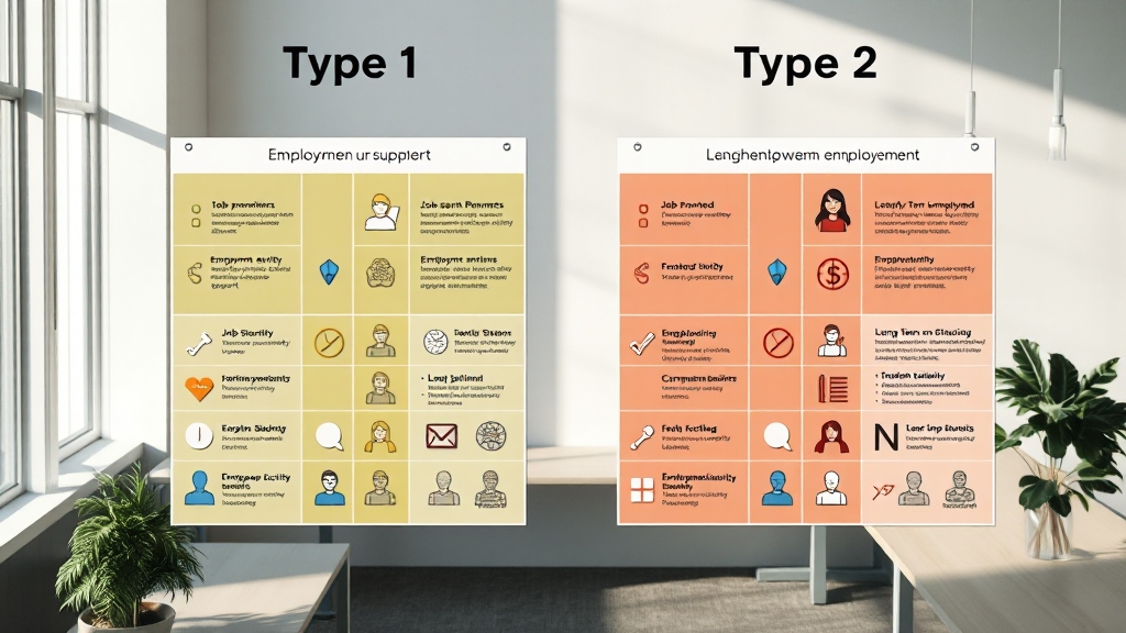 유형별 지원 대상 및 차이점 (realistic 스타일)