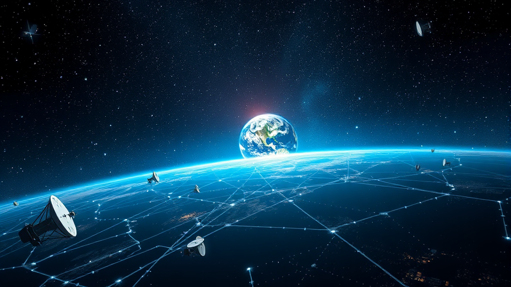 스타링크 기술 특징 (realistic 스타일)