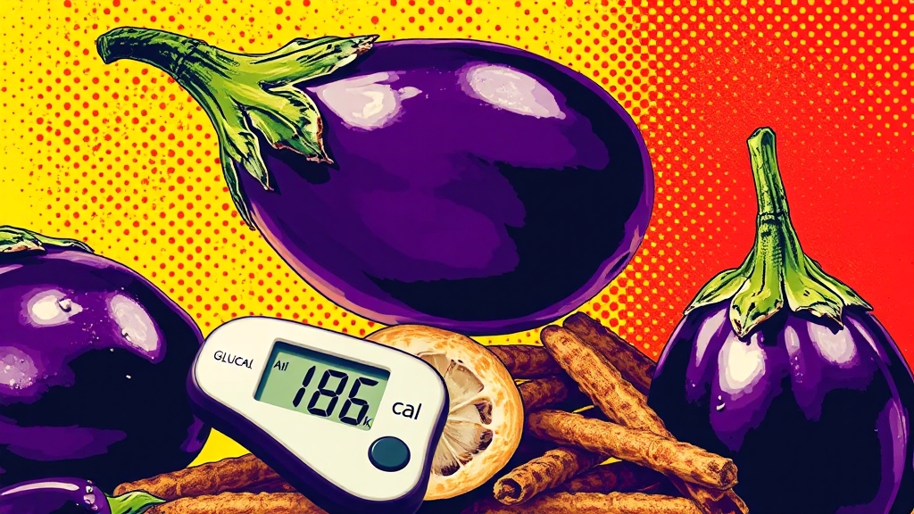 다이어트와 혈당 관리, 한 번에! (popart 스타일)