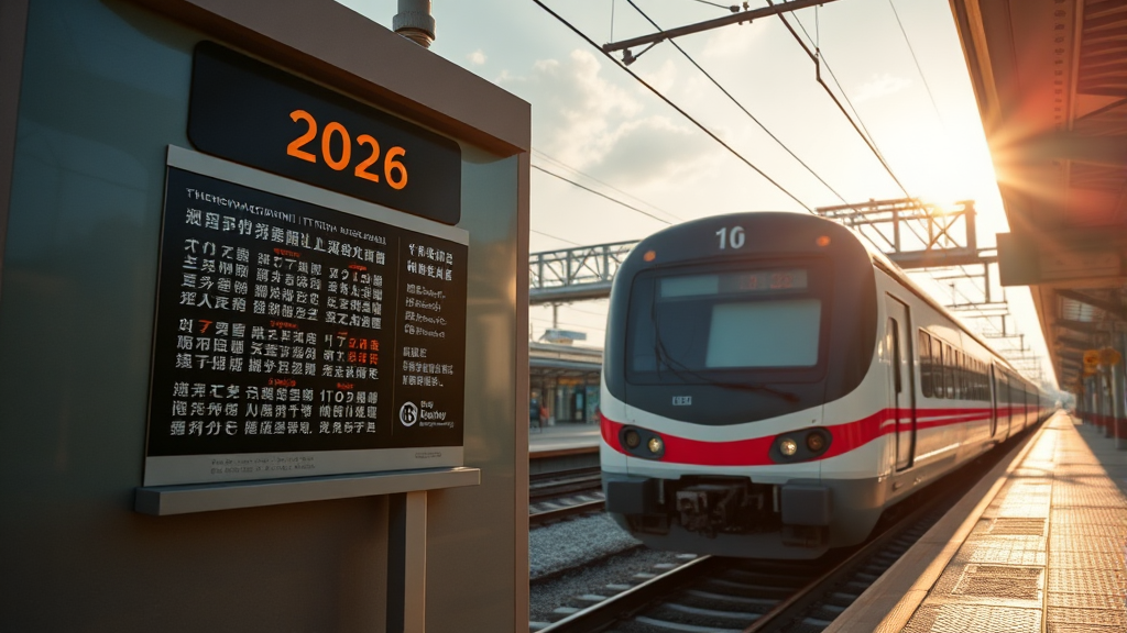 2026년 청량리 출발 시간표 (realistic 스타일)