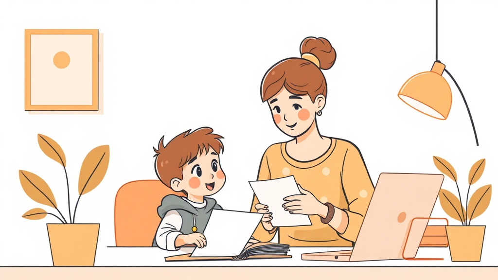 우리아이통장 핵심 기능 (illustration 스타일)