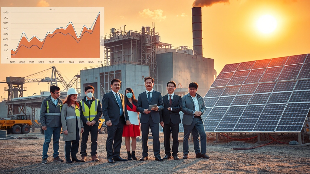 한전 관련 정책 & 사업 동향 (realistic 스타일)