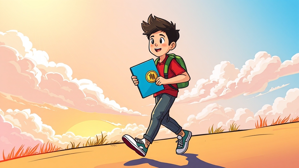 청년 노동자 통장, 핵심은? (cartoon 스타일)