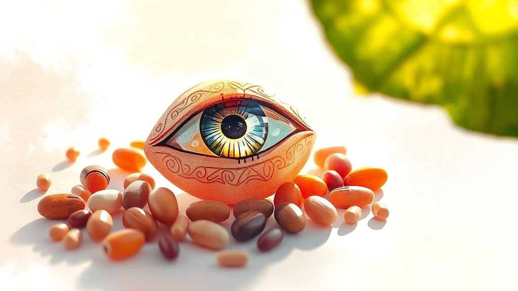 비문증, 생활 습관으로 관리하는 법 (watercolor 스타일)