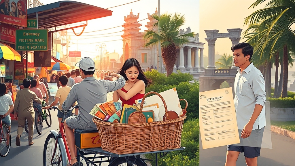 여행 준비 필수 정보 (realistic 스타일)