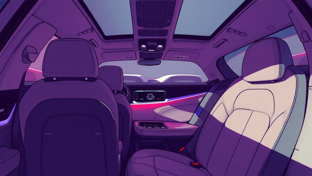 GV70 편의 기능 및 옵션 (illustration 스타일)