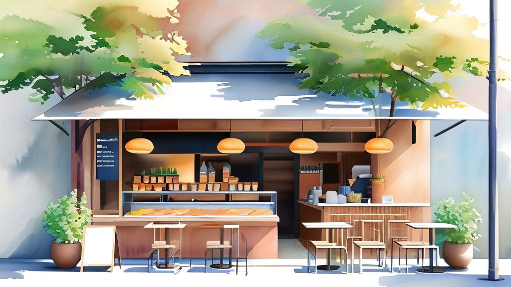 거지맵 서비스, 왜 필요할까요? (watercolor 스타일)