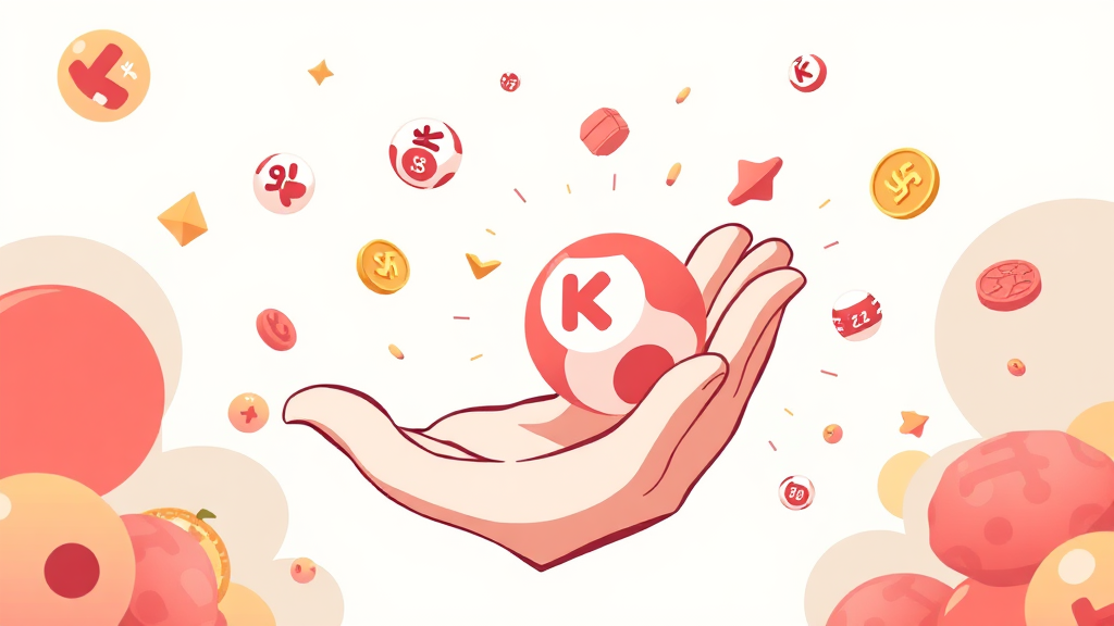 모바일 로또 결제 방법 (illustration 스타일)