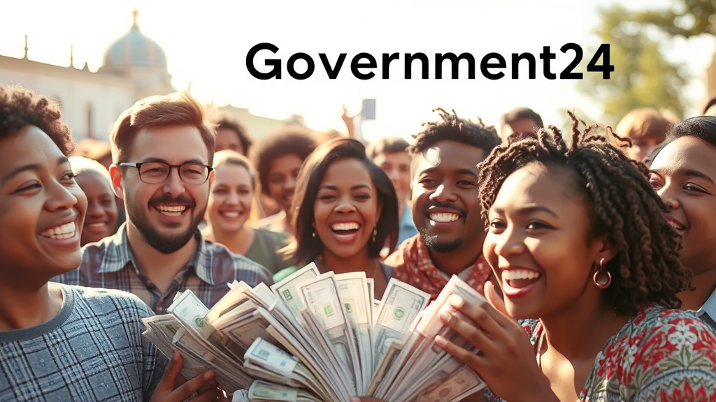 몰랐던 숨은 정부 지원금 찾기 (realistic 스타일)