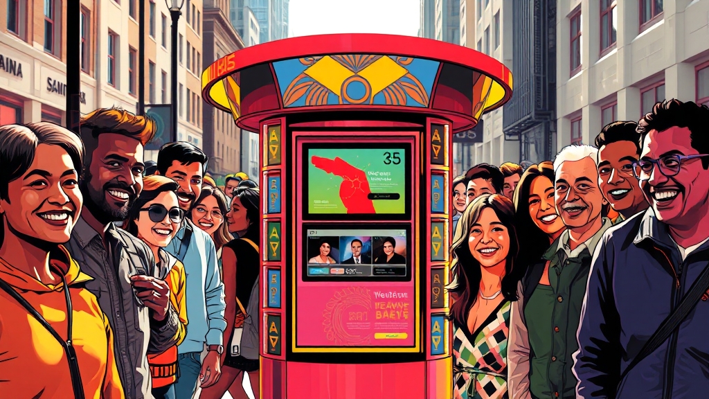 사회적 영향과 미래 전망 (popart 스타일)