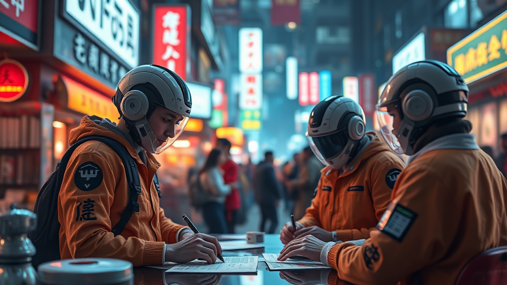 AI와 함께 성장하는 N잡러: 부업 트렌드와 성공 전략 (realistic 스타일)