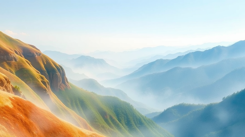 등반 코스 정보 (성판악, 관음사) (watercolor 스타일)