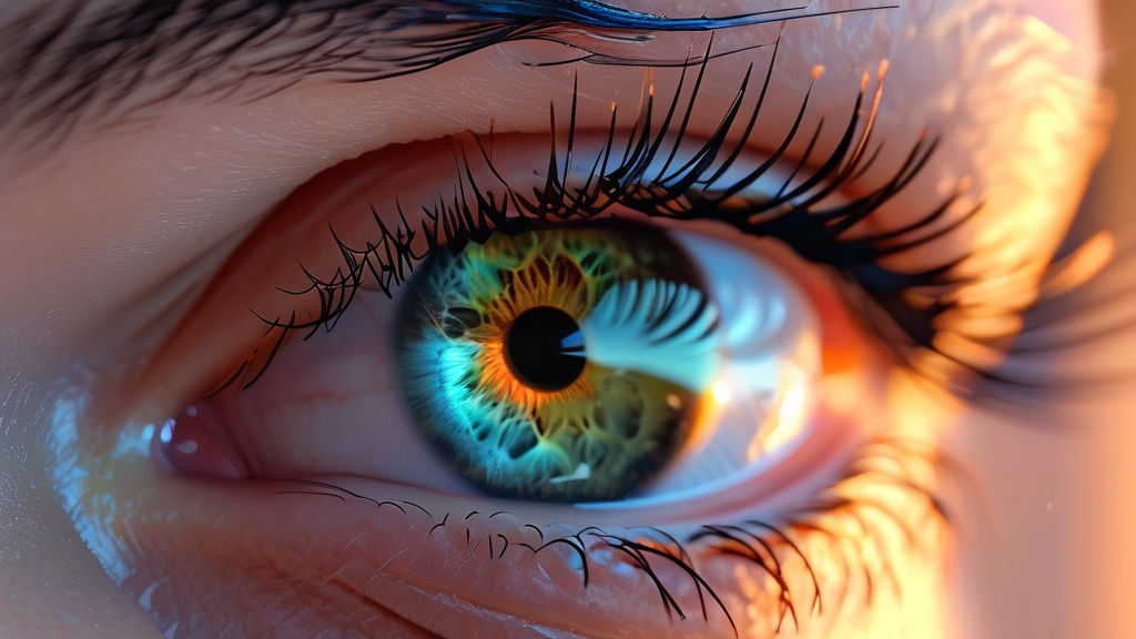 일상 속 눈 건강 관리: 눈 운동과 휴식의 중요성 (realistic 스타일)