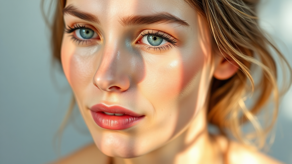 피부 타입별 최적의 EGF 재생크림 및 시카크림 추천 (realistic 스타일)