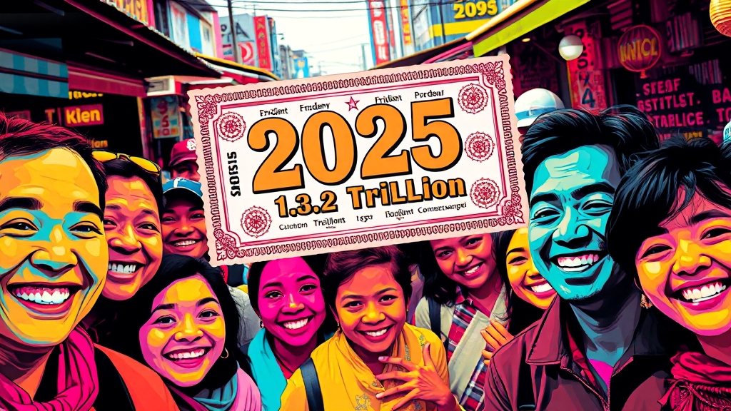 2025년 소비쿠폰, 왜 지급되나요? (popart 스타일)