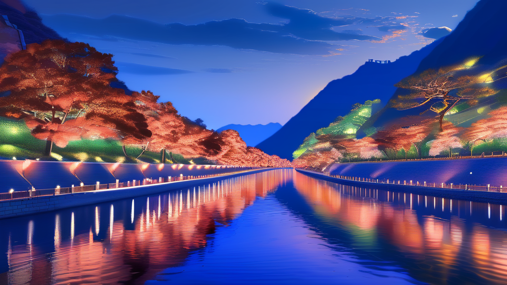 한강, 서울의 역사 이야기를 품다 (realistic 스타일)