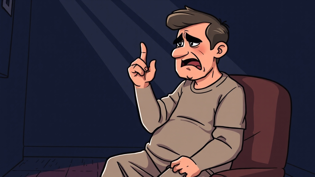 초기 증상: 놓치지 마세요! (cartoon 스타일)