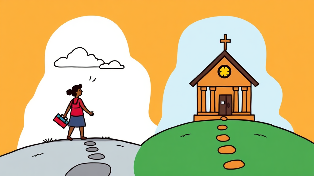 개인회생 vs 개인파산: 주요 차이점 (cartoon 스타일)