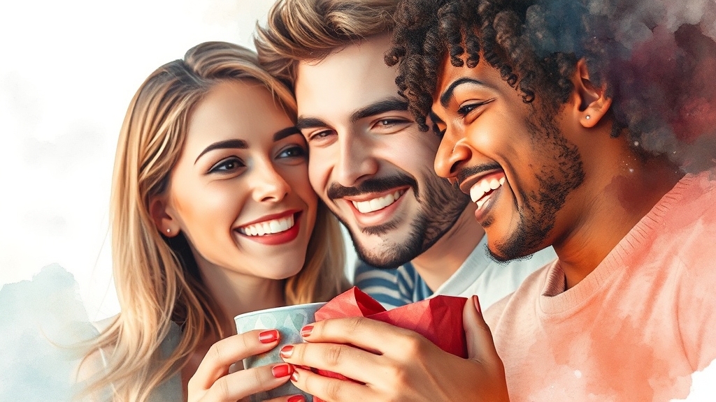 ESTP 이상형 및 호감 표현 (watercolor 스타일)