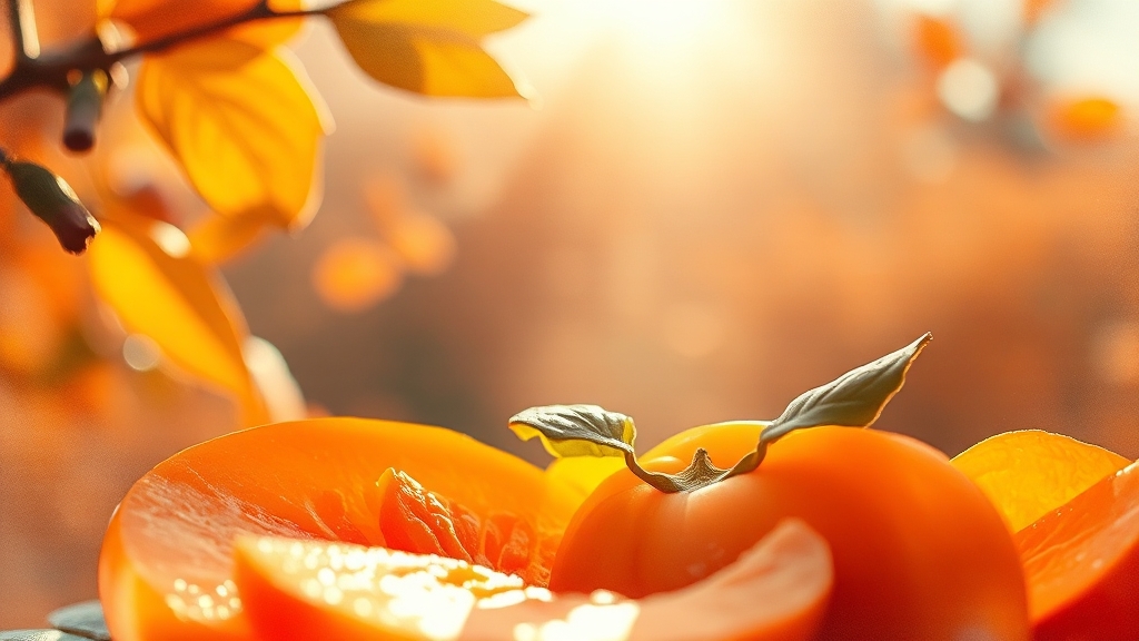 단감이란? (watercolor 스타일)