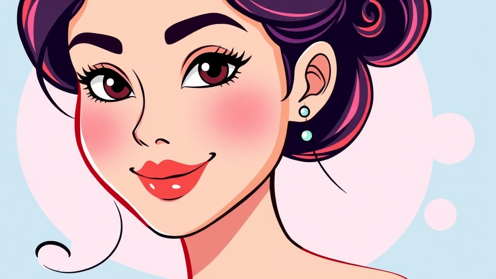 실제 사용 후기: 피부 변화는 어떻게 나타날까요? (cartoon 스타일)