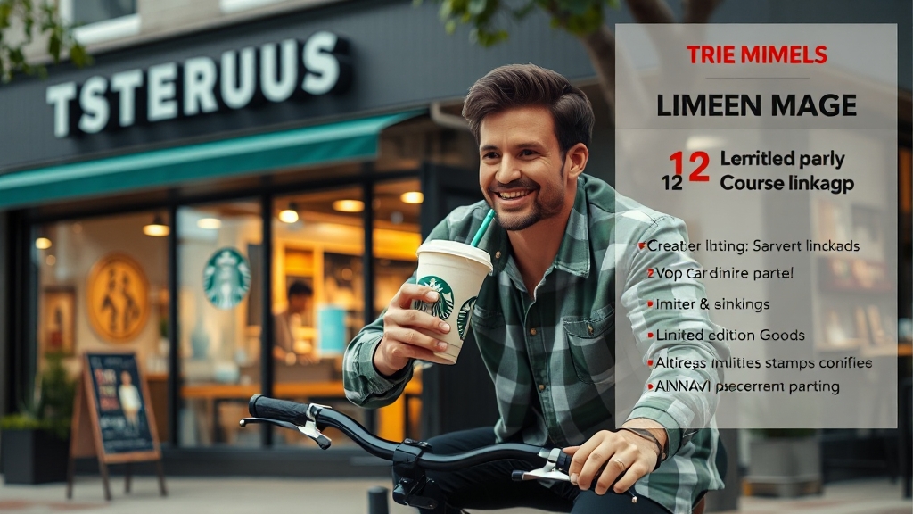 스벅 매장 방문 혜택 (realistic 스타일)