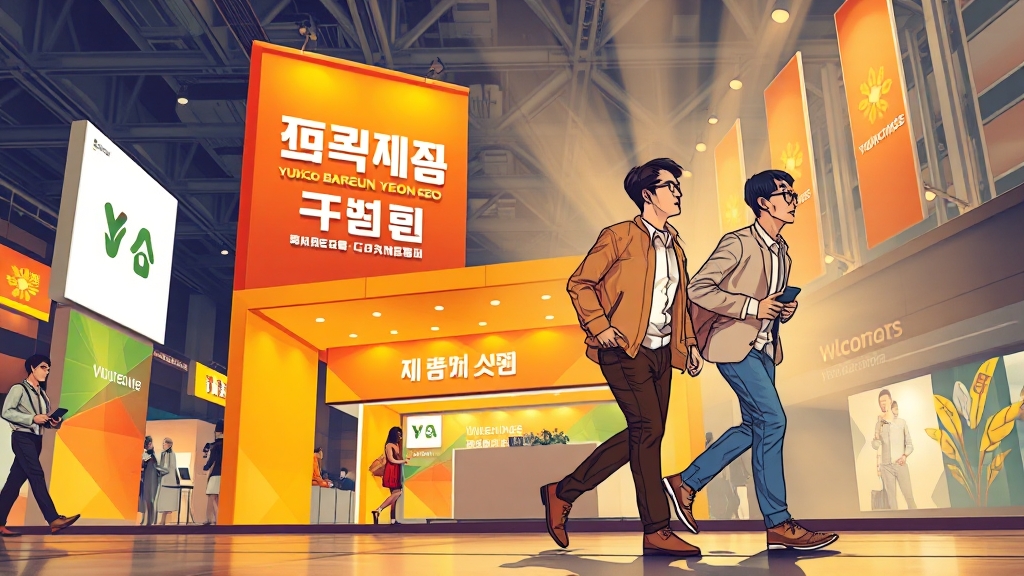 프랜차이즈 창업, 성공의 길로! (illustration 스타일)