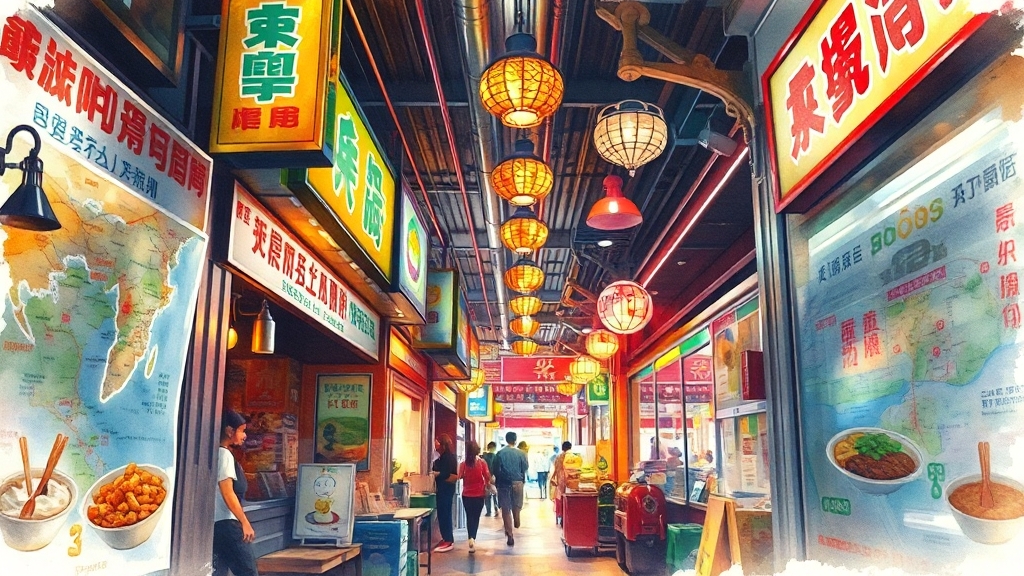 맛집 선택 가이드! 방문 꿀팁 (watercolor 스타일)