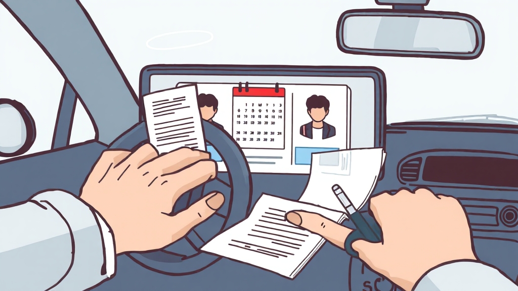 갱신 시 유의사항 및 제한 사항 (illustration 스타일)