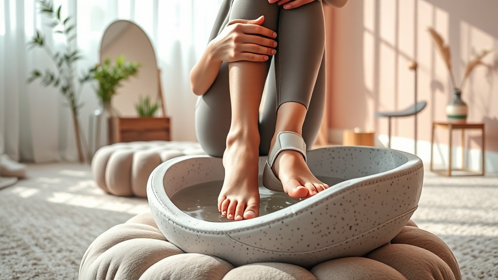 족저근막염, 어떻게 예방할까? (realistic 스타일)