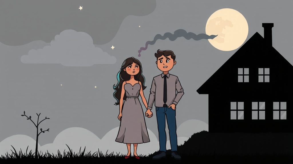 합산 소득의 함정 (cartoon 스타일)