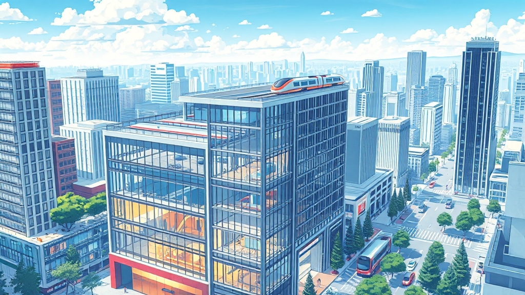 주변 개발 호재 및 투자 전망 (illustration 스타일)