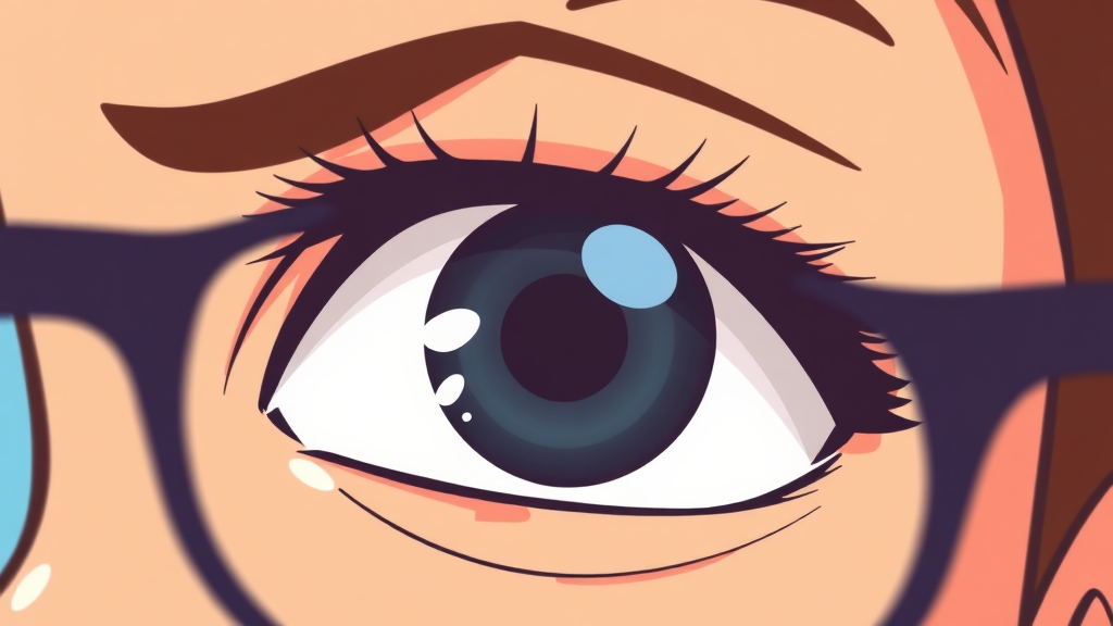 백내장 A to Z 완벽 가이드 5 백내장 진단 과정 (cartoon 스타일)