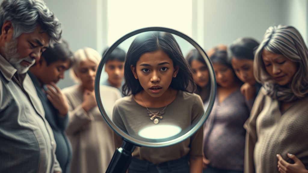 초기 증상과 위험성 (realistic 스타일)