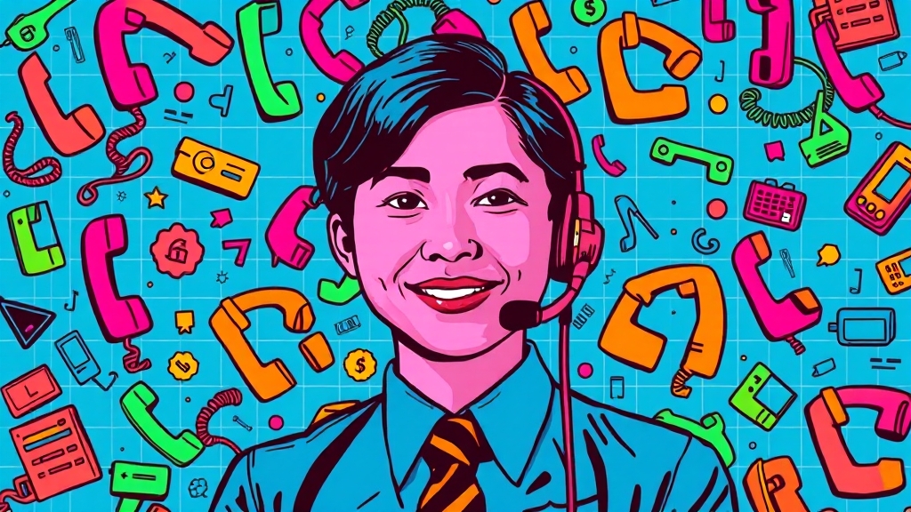 고객센터 전화번호 핵심 정보 (popart 스타일)