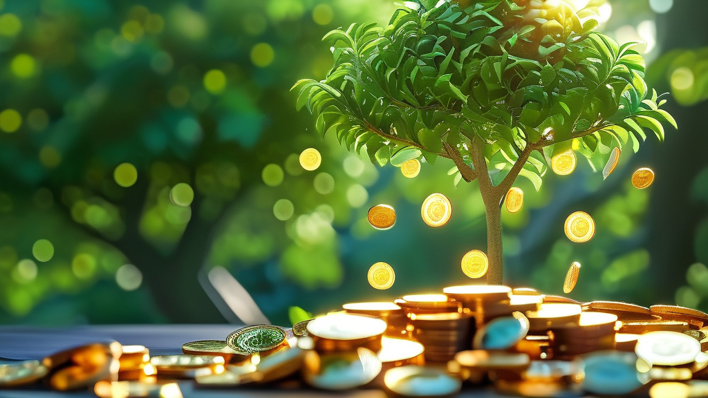 정부 지원금과 이자로 2200만원 만들기: 예상 수령액 계산 (realistic 스타일)