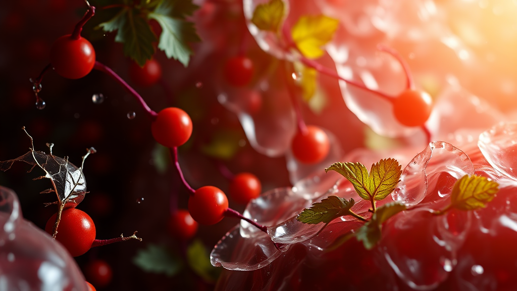 고지혈증 예방 & 관리, 생활 습관이 중요! (realistic 스타일)