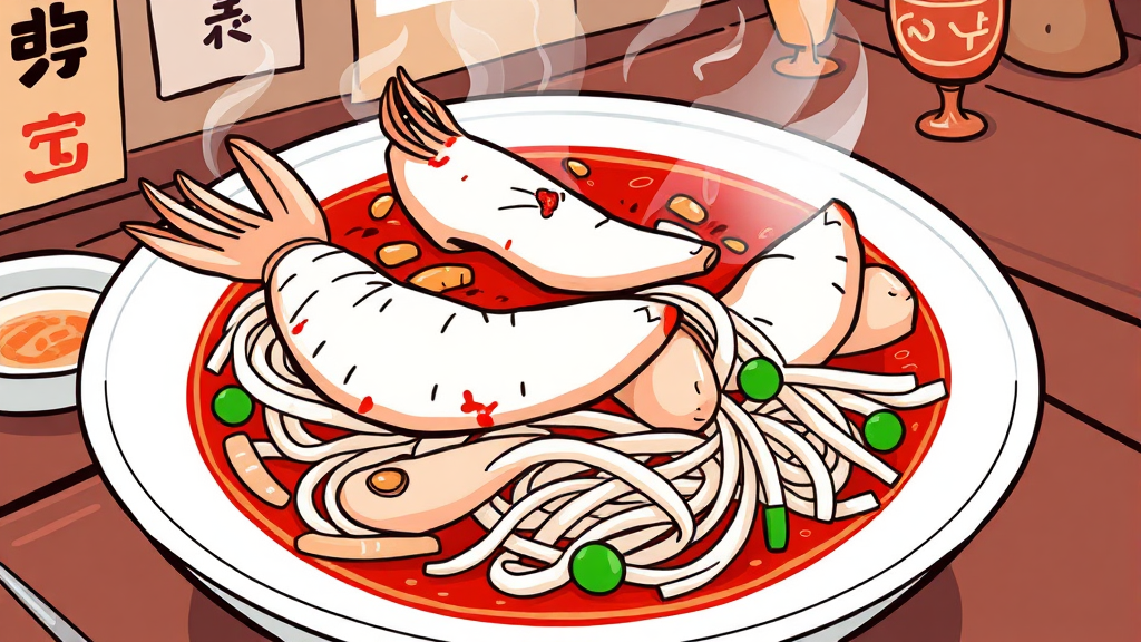 풍성해물탕, 전현무계획 맛집 등극! (cartoon 스타일)