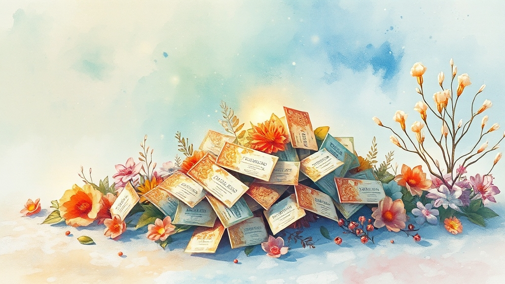 지원 금액 및 사용처 (watercolor 스타일)